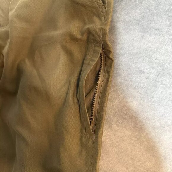 Columbia GRT Mens Pants Size 32 Cargo Hiking Trail Polyester Khaki Olive-Tan - Picture 8 of 15